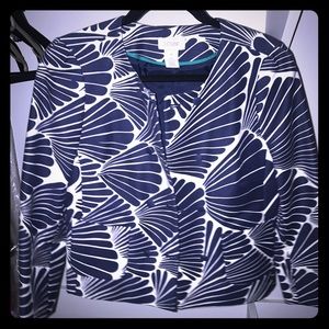 J. Crew Fanfare cropped jacket